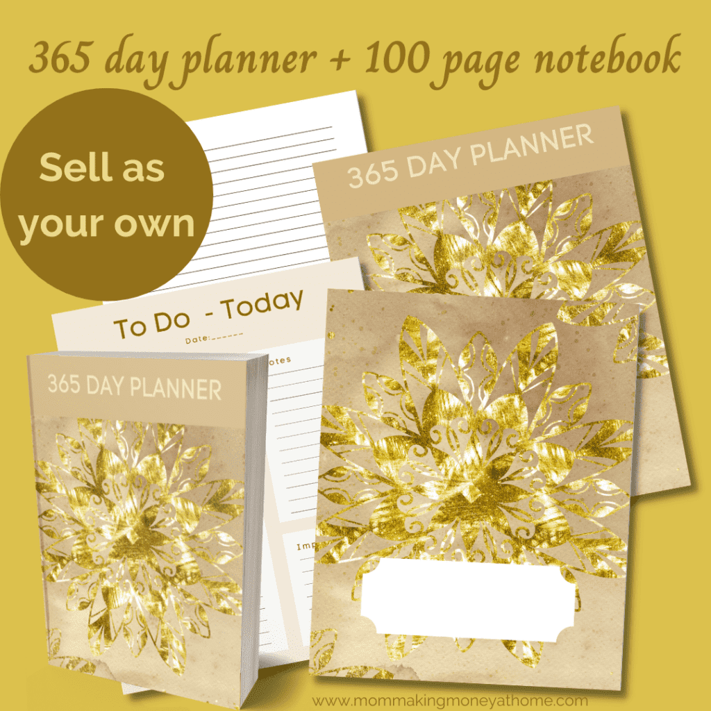 Free 365-Day Planner by Mom Making Money at Home