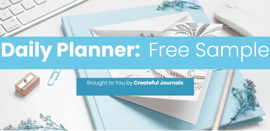 Free Daily Planner by Createful Journals