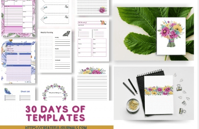 30 Days of Templates Createful Journals